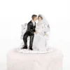 Figurine Couple De Mari S Sur Banc