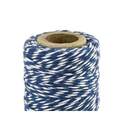 Fil Cordelette Baker'S Twine Bleu Marine 50 M Tres