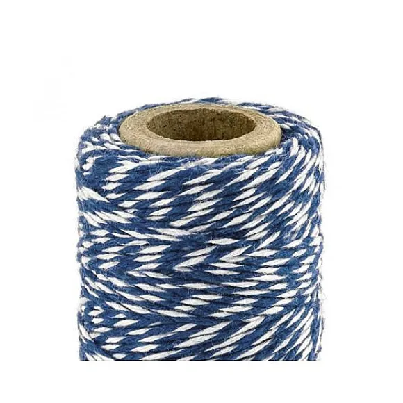 Fil Cordelette Baker'S Twine Bleu Marine 50 M Tres