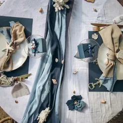 Fiole En Verre Avec Coquillage Blanc