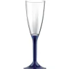 Fl Te Champagne Plastique Bleu Marine X 20