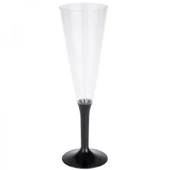 Fl Te Champagne Plastique Noir X 20