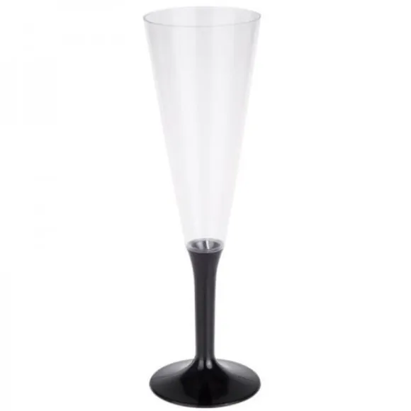 Fl Te Champagne Plastique Noir X 20