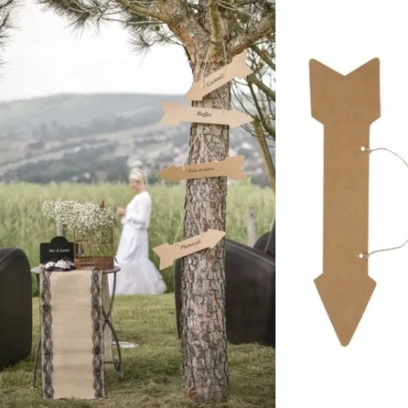 Fleche Signaletique Mariage Kraft