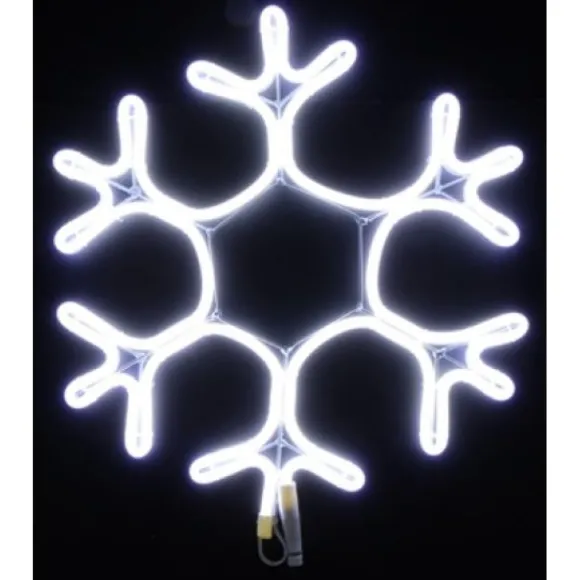Flocon De Noel Lumineux Milky Effect