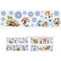Frise Sticker De Noel 20X60Cm