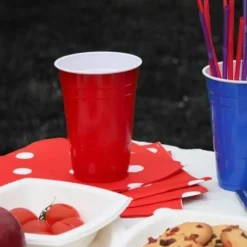 Gobelet Americain Fuchsia R Utilisable 50Cl X10 Pi Ces