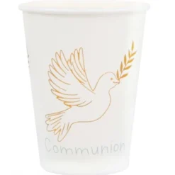 Gobelet En Carton Communion X 10 Pi Ces