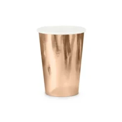 Gobelet En Carton M Tallis Rose Gold X 6 Pi Ces