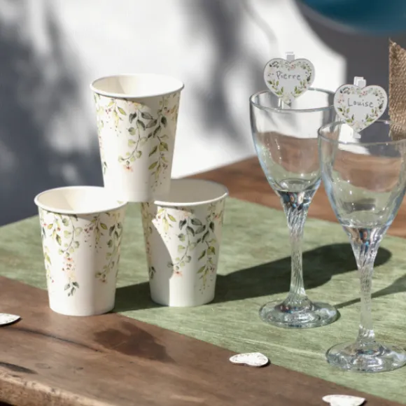 Gobelet En Carton Mariage V G Tal 23 Cm X10 Pi Ces