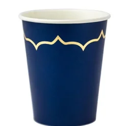 Gobelet En Carton Marine Liser Or X 8 Pi Ces