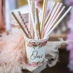 Gobelet En Carton Oui X 8 Pi Ces