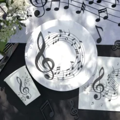 Gobelet En Carton Th Me Musique 27 Cl 10 Pi Ces