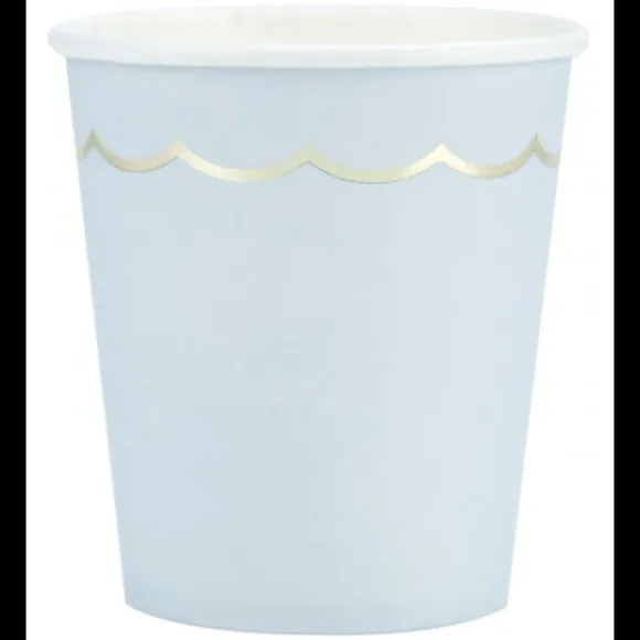 Gobelet Festonn S 200 Ml Pastel Assortis X 8 Pi Ces