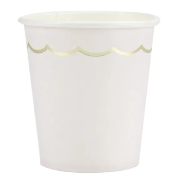 Gobelet Festonn S 200 Ml Pastel Assortis X 8 Pi Ces