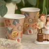 Gobelet Jetable En Carton Voyage X 10 Pi Ces