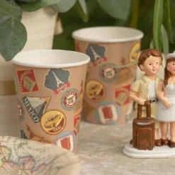 Gobelet Jetable En Carton Voyage X 10 Pi Ces