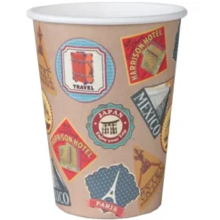Gobelet Jetable En Carton Voyage X 10 Pi Ces