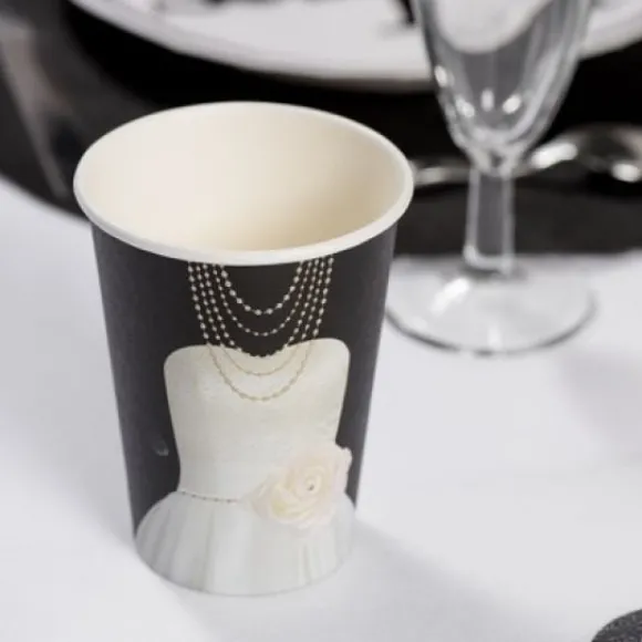 Gobelet Mariage En Carton Robe De Mari E X 10 Pi Ces