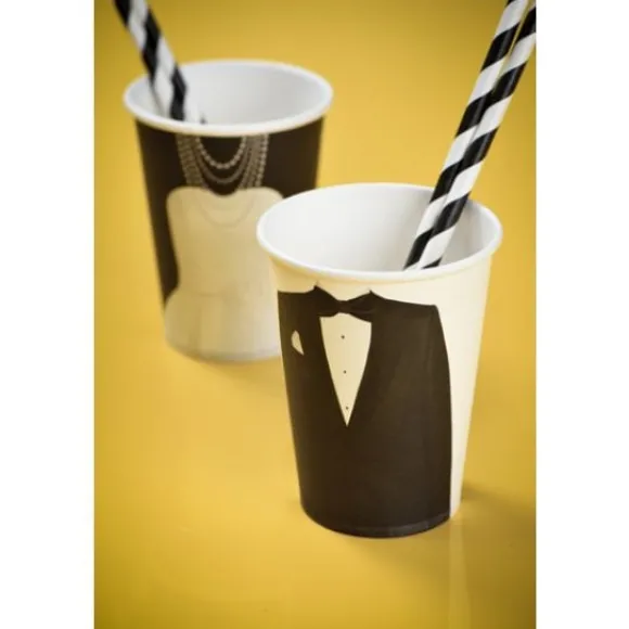 Gobelet Mariage En Carton Robe De Mari E X 10 Pi Ces