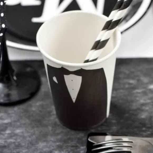 Gobelet Mariage En Carton Robe De Mari E X 10 Pi Ces