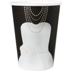 Gobelet Mariage En Carton Robe De Mari E X 10 Pi Ces