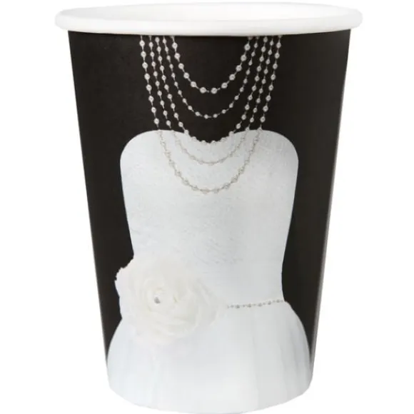 Gobelet Mariage En Carton Robe De Mari E X 10 Pi Ces
