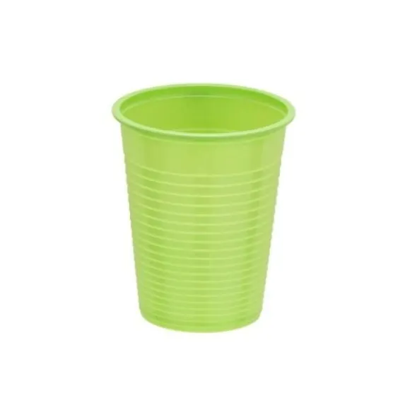 Gobelet Plastique R Utilisable Vert Anis 35Cl X 30Pc