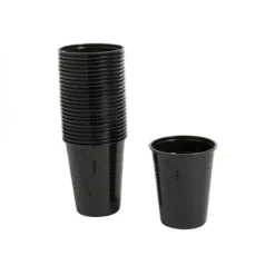 Gobelet Plastique R Utilisable Noir X 30