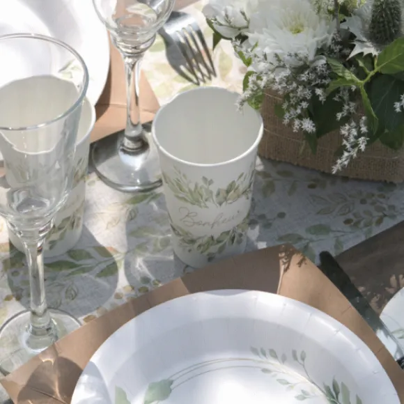 Gobelets En Carton O Bonheur 27Cl X10 Pi Ces