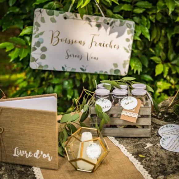 Grand Chemin De Table Jute Et Dentelle 36Cm X 5M