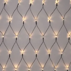 Grand Filet Lumineux 384 Led Blanc Chaud