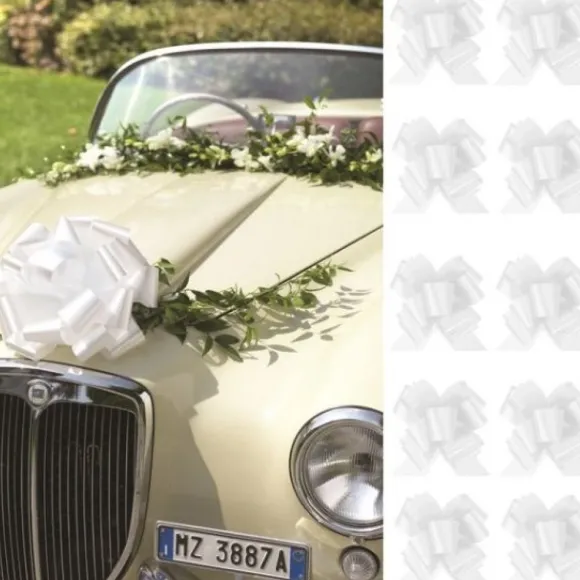 Grand Noeud Automatique Blanc Uni