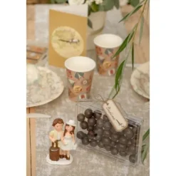 Grande Boite A Dragees Plexi Valise Transparente