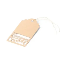 Grande Etiquette Communion Kraft X 20 Pi Ces