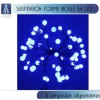 Grappe Suspension De Noel Lumineuse 54 Led Bleu