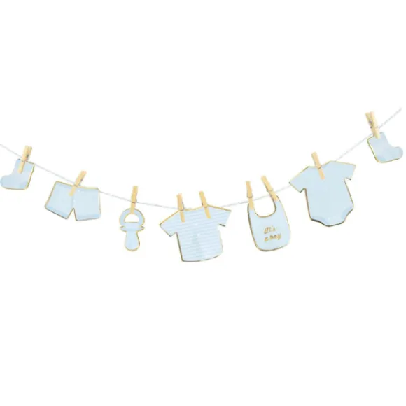 Guirlande Baby Boy Bleu 1.5M