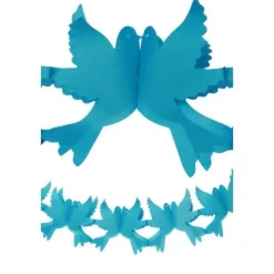 Guirlande Colombes Suspendre Turquoise