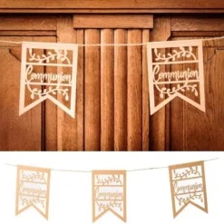 Guirlande Communion Kraft
