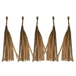 Guirlande De 5 Tassels Kraft