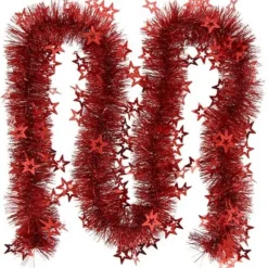 Guirlande De Noel Etoile Rouge