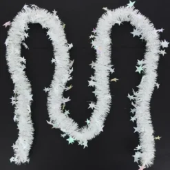 Guirlande De Noel Etoile Blanc