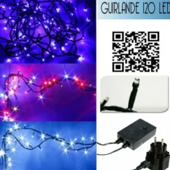 Guirlande De Noel Lumineuse Ext Rieur Int Rieur 120 Led