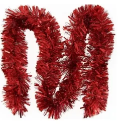 Guirlande De Noel Rouge 13Cm X 2 M Tres