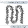 Guirlande De Noel Toile Argent