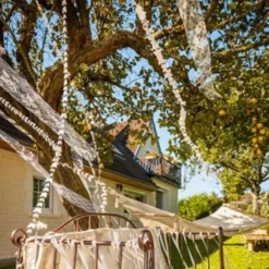 Guirlande Deco De Salle Papillon Blanc