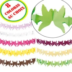 Guirlande Decoration Mariage Colombe