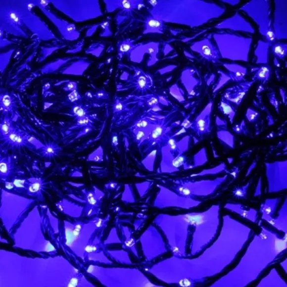 Guirlande Electrique De Noel 180 Led Bleu