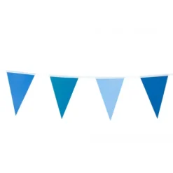 Guirlande Fanions Bleu Pastel 3M