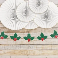 Guirlande Houx De Noel 3 M Tres